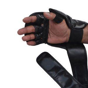 Gants de combat MMA demi-doigt de haute qualité Kickboxing Grappling Gear avec gants de boxe demi-doigt d'acceptation OEM - Product Image 2