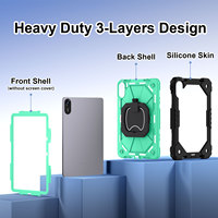 Protection intégrale du corps, support pliable, coque en silicone pour tablette PC pour Xiaomi Redmi Pad 2 11 pouces 2025