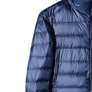 Chaqueta Acolchada de Alta Calidad para Hombre, Talla Grande, Estilo Urbano, Cuello Alto, Cierre de Cremallera Frontal, Transpirable, Clásica, Unisex, para Invierno - Product Image 2