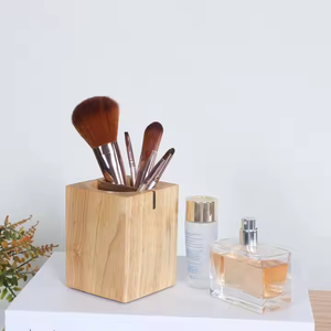 Portalápices de Bambú de Alta Calidad con Diseño Personalizado, Soporte Creativo de Madera para Lápices, Organizador de Escritorio con Caja de Almacenamiento de Papelería - Product Image 5