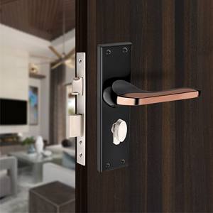 100% India Venta caliente Última calidad Manija de puerta de oficina de lujo Nuevo diseño Moderno Zinc para hoteles Cocinas Mejor precio India - Product Image 5