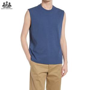 Nueva Llegada 2025, Camisetas sin Mangas Personalizadas al por Mayor para Hombre, Deportivas Casuales, con Patrón Sólido, 100% Algodón, de Secado Rápido, Transpirables y Ecológicas - Product Image 1