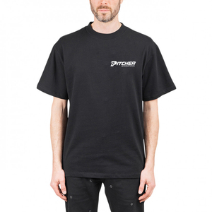Camiseta Extra Grande para Hombre, Estilo Atrevido, Corte Holgado, Moda Urbana Contemporánea, Material Cómodo y Transpirable, Atuendo Informal - Product Image 1