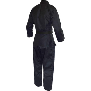 100% coton décontracté léger Judo uniforme couleur unie séchage rapide Hip Hop surdimensionné Arts martiaux équipement respirant - Product Image 5