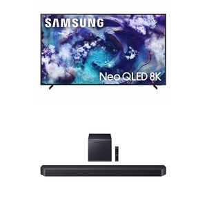 75-Inch LED 8K Smart <b>TV</b> with Wireless Soundbar System Subwoofer <b>USB</b> AUX Remote Control for Bluetooth Version - Product Image 2