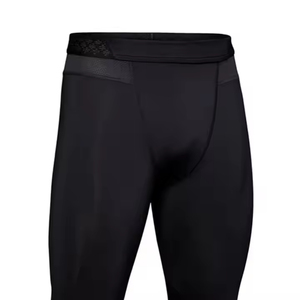 Collants de compression MMA à séchage rapide pour hommes de haute qualité Leggings de course sans couture en coton et polyester avec logo personnalisable - Product Image 4