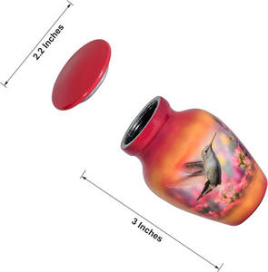 Luxury Modern Style Stainless Steel Eco-Friendly Cremation Urns for Pet <b>Ashes</b> Storage Wholesale - Product Image 2