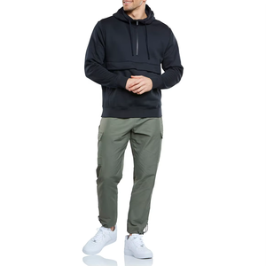 Sudadera con Capucha Personalizada con Logotipo para Hombre, Estilo Casual Urbano, Bordado y Serigrafía - Product Image 3