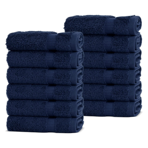 Ensemble de serviettes de bain en coton 8 pièces de haute qualité respirant écologique séchage rapide absorbant doux en peluche tissu éponge hôtels spas - Product Image 1