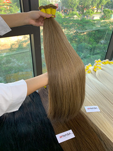 Extensiones de cabello a granel Producto más vendido 2024 color marrón 4 toda la longitud 100% Virgen vietnamita envío rápido - Product Image 5