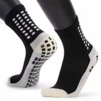 Chaussettes de football antidérapantes à semelle en silicone pour hommes, femmes et jeunes, respirantes, à séchage rapide, chaussettes de sport athlétiques