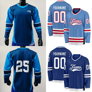 ชุดฮ็อกกี้น้ำแข็งของผู้ชายชุดฮ็อกกี้น้ำแข็งออกแบบโลโก้ได้ตามต้องการ - Product Image 1