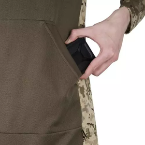 Chemise d'été légère à manches raglan avec tissu respirant et coupe extensible "SERPENS" - CAMO - Product Image 3
