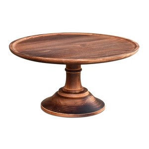 Support de gâteau en bois de haute qualité Best-seller Stand de gâteau fait main de concepteur Top qualité classique élégant - Product Image 6