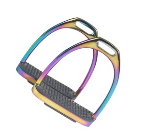 Recién llegado, estribos profesionales para montar a caballo, agarre duradero de acero inoxidable, precio de fábrica, proveedor ecuestre OEM - Product Image 6
