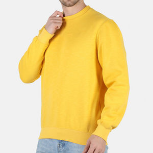 Camiseta de algodón de manga larga 100% de alta calidad para hombre Camiseta transpirable personalizada al por mayor barata de moda de alta calidad con servicio OEM - Product Image 3