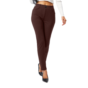 Pantalones Chinos para Mujer, Diseño Personalizado, a la Moda, Casuales, Económicos, de Algodón Transpirable, Venta al por Mayor, Pantalones de Negocios - Product Image 3