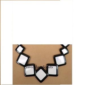 Handmade Resin Joint Beaded Necklace Resin Joint Beaded Necklace at Best Price High Quality Resin Necklace - Product Image 2