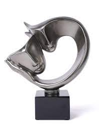 Décorations modernes de luxe en marbre pour la maison ornements de bureau d'étude de bureau - Product Image 4