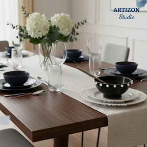 Tazón para Servir Hecho a Mano con Aspecto de Mármol de Resina, Ecológico y de Grado Alimenticio, con Color Personalizable y Decoración para Fiestas - Product Image 2