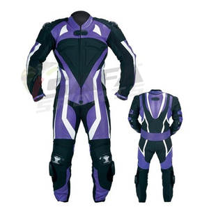 Combinaison de moto de course personnalisée pour hommes professionnels Nouveau style en cuir respirant de haute qualité avec caractéristiques réglables Vêtements de sport - Product Image 2