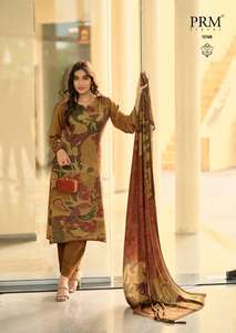 Prm Aeste Viscose <b>Pashmina</b> Digital Print Handwork Salwar Kameez Full Catalog available at wholesale rate - Product Image 3