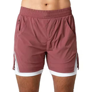 Pantalones Cortos Deportivos Casuales para Hombre, Cintura Media, Ligeros, Transpirables, de Secado Rápido, para Gimnasio, Running y Entrenamiento - Product Image 1