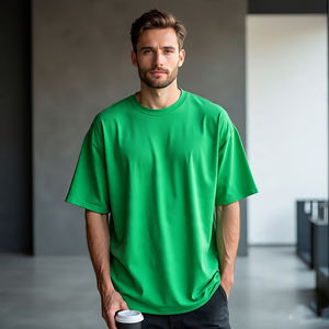 เสื้อคอกลมแขนสั้นทรงพอดีตัวปกติเสื้อยืดวิ่งแฟชั่นลำลองสำหรับผู้ชายแห้งเร็วเข้าฟิตเนสยิม - Product Image 6