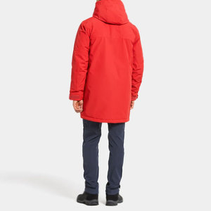 เสื้อโค้ทขนเป็ดสำหรับผู้ชายเสื้อโค้ทปิดซิปมีหลายกระเป๋าดีไซน์ตามสั่ง - Product Image 2