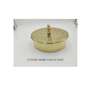 Casserole Chapati en métal durable de haute qualité pour garder les roti au chaud et au frais avec un design isolé en acier inoxydable et en bois - Product Image 5