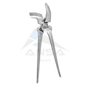 Premium 14-Inch Farrier Hoof Nail Clincher Heavy-Duty Curved Jaw Equine Farrier Tool Hecho de acero al cromo vanadio - Product Image 3