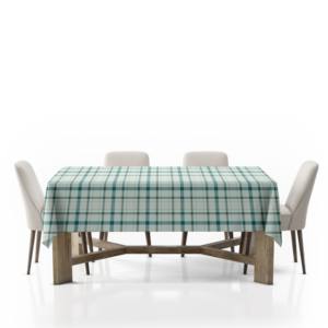Modern Cotton Woven <b>Table</b> <b>Cloth</b> Stylish & Long-Lasting <b>Table</b> Cover for Home Kitchen & Parties - Product Image 1