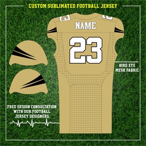 Conjunto de fútbol americano personalizado de manga corta transpirable diseño de talla grande para deportes de verano conjunto de fútbol americano Jersey Plus pantalón - Product Image 3
