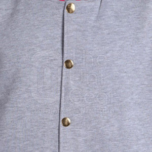 Veste universitaire décontractée en coton 100% de qualité supérieure pour hommes, style streetwear, col montant, vente en gros - Product Image 5