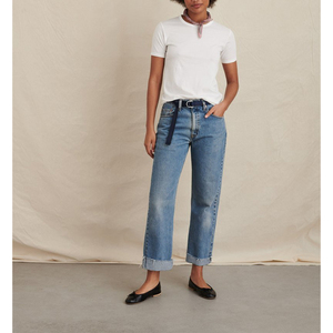 T-shirt blanc à manches courtes en coton personnalisé de haute qualité pour les femmes en gros conception vierge avec logo personnalisé tenue décontracté - Product Image 2