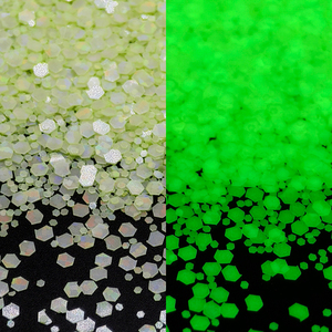 Glitter Olografico Esclusivo Luminoso 200+ Colori, Mix Natalizi LED per Globo di Neve, Regalo Fai-da-Te, Artigianato - Product Image 2