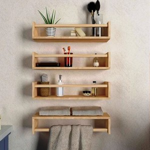 Customized Wood Wall Hanging Wall Carved Wooden Wall Mount <b>Storage</b> Rack for Holding Flower Pots Beautiful Wall Art-Buy Now! - Product Image 6