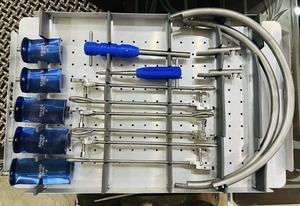 Rétracteur de système d'anneau lombaire antérieur ensemble complet en acier inoxydable chirurgie moins invasive certifiée CE Mahersi - Product Image 5