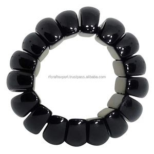 Bracelet moderne en bois de résine fait à la main Nouveau de l'Inde pour les cadeaux et les fêtes Bracelets de charme de mode par RF Crafts - Product Image 2