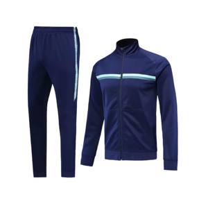 Meilleur concevoir votre propre survêtement personnalisé en polyester de haute qualité vêtements de sport pour hommes poches zippées survêtement homme 100% polyester - Product Image 5
