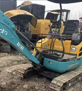 Mini-excavatrice Kubota U17 U-17 1 tonne 2 tonnes d'occasion, excavatrice sur chenilles certifiée CE avec godet, excavatrices à vendre - Product Image 5