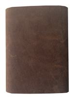 Journal en cuir rustique Jésus Croix chrétienne Fait à la main Papier écologique Cadeau religieux Baptême Journal de gratitude pour homme Voyage