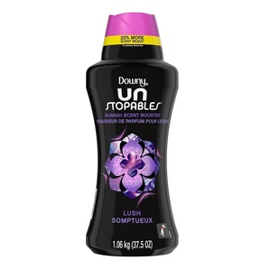 Downy Unstopables, booster de parfum liquide, adoucissant écologique et antibactérien, 24 oz, détergent à lessive avec parfum neutre - Product Image 1