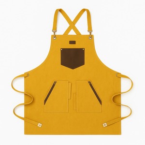 Heavy Duty Reusable <b>Kitchen</b> <b>Aprons</b> Custom Personalized Soft Polyester Linen Adjustable Neck Strap Sublimation Blanks Sleeveless - Product Image 2