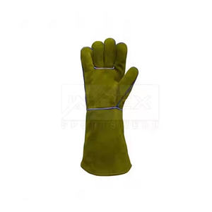 2025 Ropa de trabajo de seguridad Guantes de soldadura industriales de alta resistencia Guantes de soldadura de altos fabricantes - Product Image 5