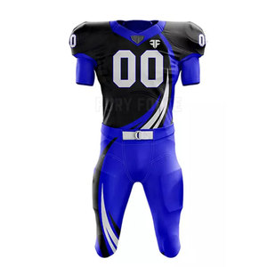 Uniforme de football américain à vêtements de sport confortables quantité minimale de commande bas uniforme de football américain avec logo personnalisé - Product Image 1