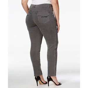 Jeans grigi casual da donna Style & Co, taglie forti, con controllo pancia e design slim-fit, taglia 18W - Product Image 2