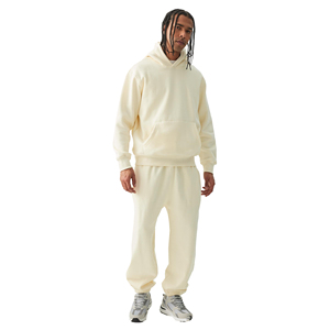 Sudadera con Capucha Informal de Felpa 100% Algodón, Transpirable, de Alta Calidad para Hombre, Ecológica, Chándal de Invierno, Talla Grande XXL/XL - Product Image 1