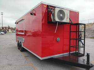 Wholesale Price Mobile Food Trucks for Sale / New Fast Food Truck Trailer Food <b>Cart</b> for Sale - Product Image 4