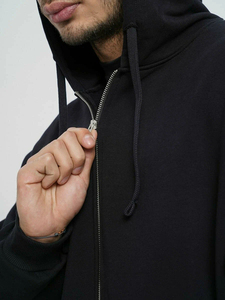 Sudadera con Capucha y Cremallera para Hombre, Diseño de Calaveras, Estilo Urbano, Estampado, Gruesa, Otoño, Personalizable al por Mayor - Product Image 2